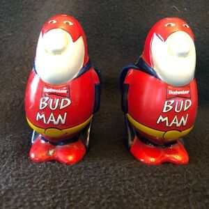 Bud Man Salt and Pepper Shakers